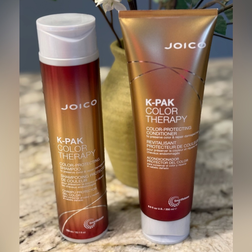 Joico K-PAK Color Therapy Shampoo 10.1oz + Conditioner 8.5oz Set Brand New
